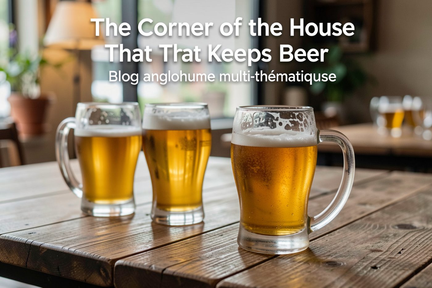 The Corner of the House That Keeps Beer
