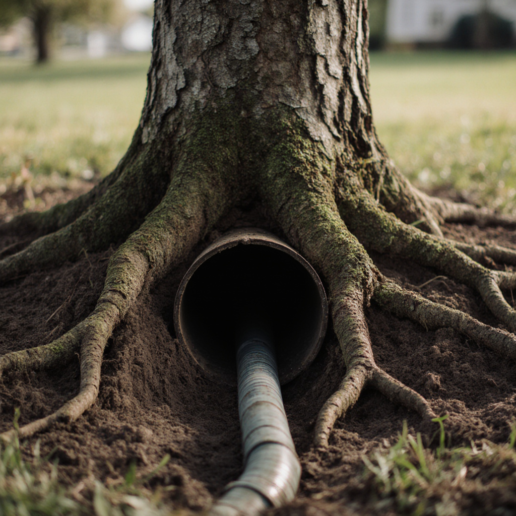 Symptoms, in the order they appear : Why Tree Roots Damage Sewer Lines